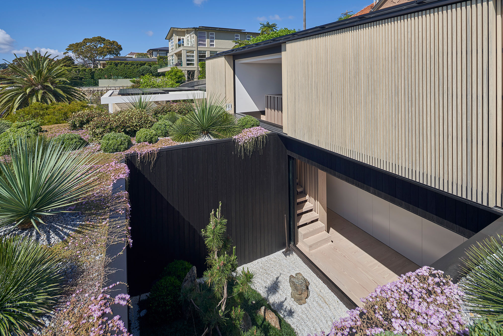 Courtyard garden