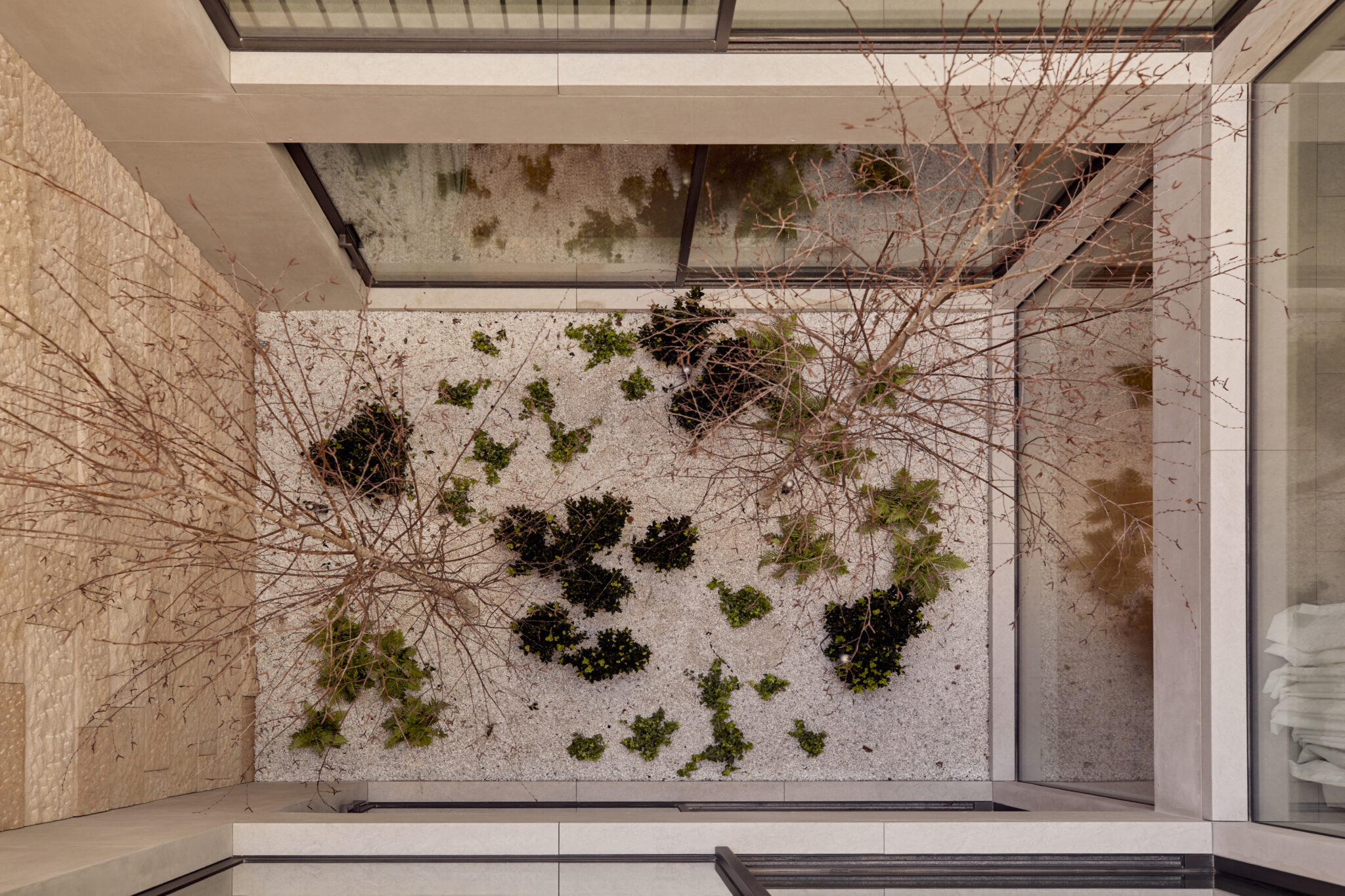 B.E. Architecture North Sydney Residence Courtyard Lightwell